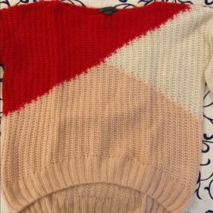 Armani Exchange color block sweater